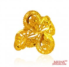 22K Gold Ring For Ladies  ( Ladies Gold Ring )