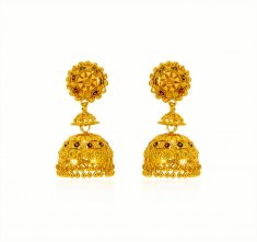 22 kt Gold Jumki Earrings