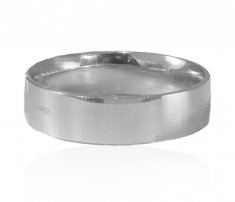 18Kt White Gold Band ( Wedding Bands )