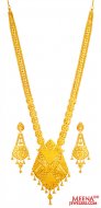 22Kt Gold Bridal Necklace Set